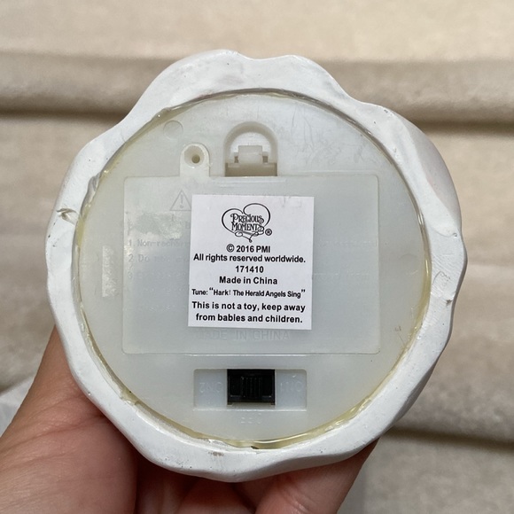 precious moments musical led tabletop angel - Picture 8 of 10